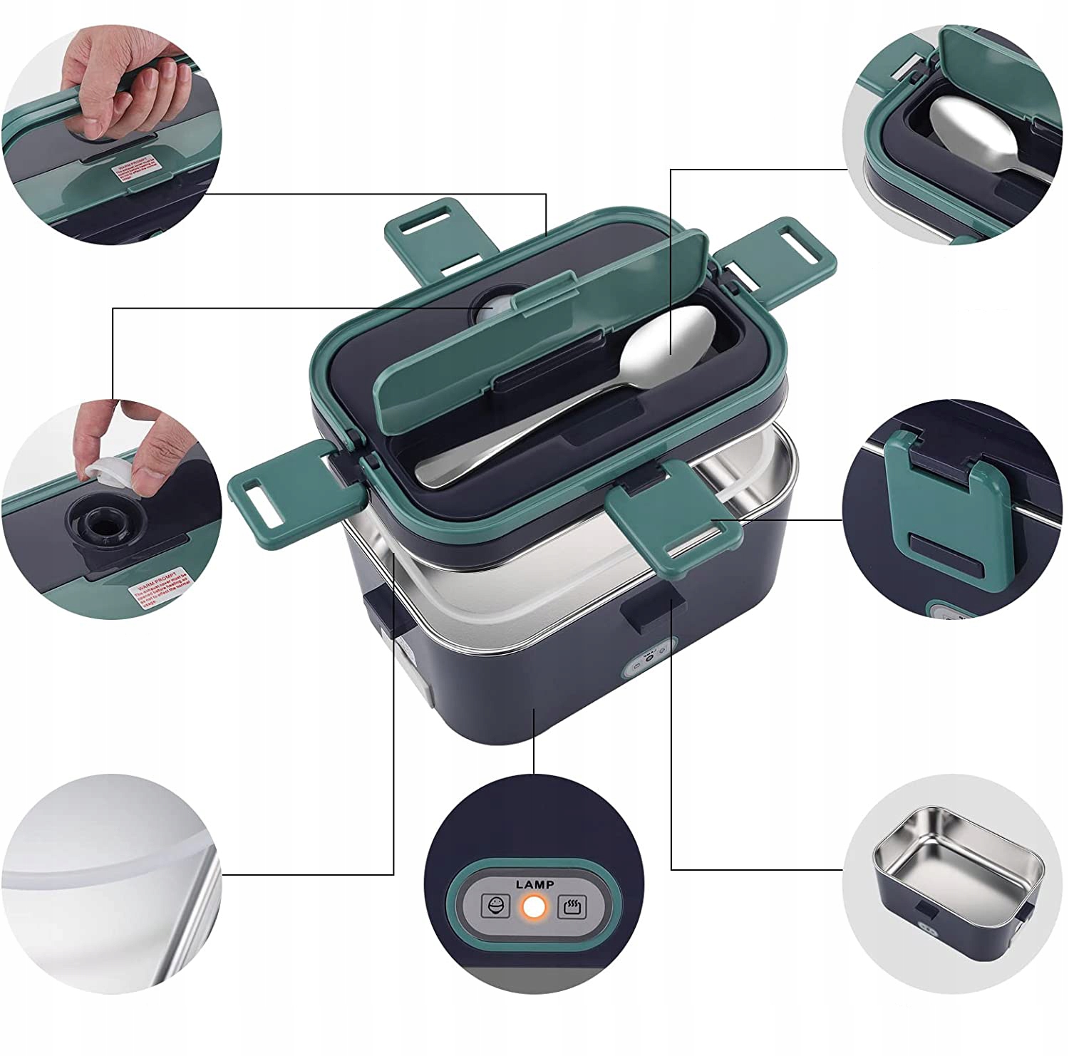 Lunch box Zgeer 1800 ml Marka inna