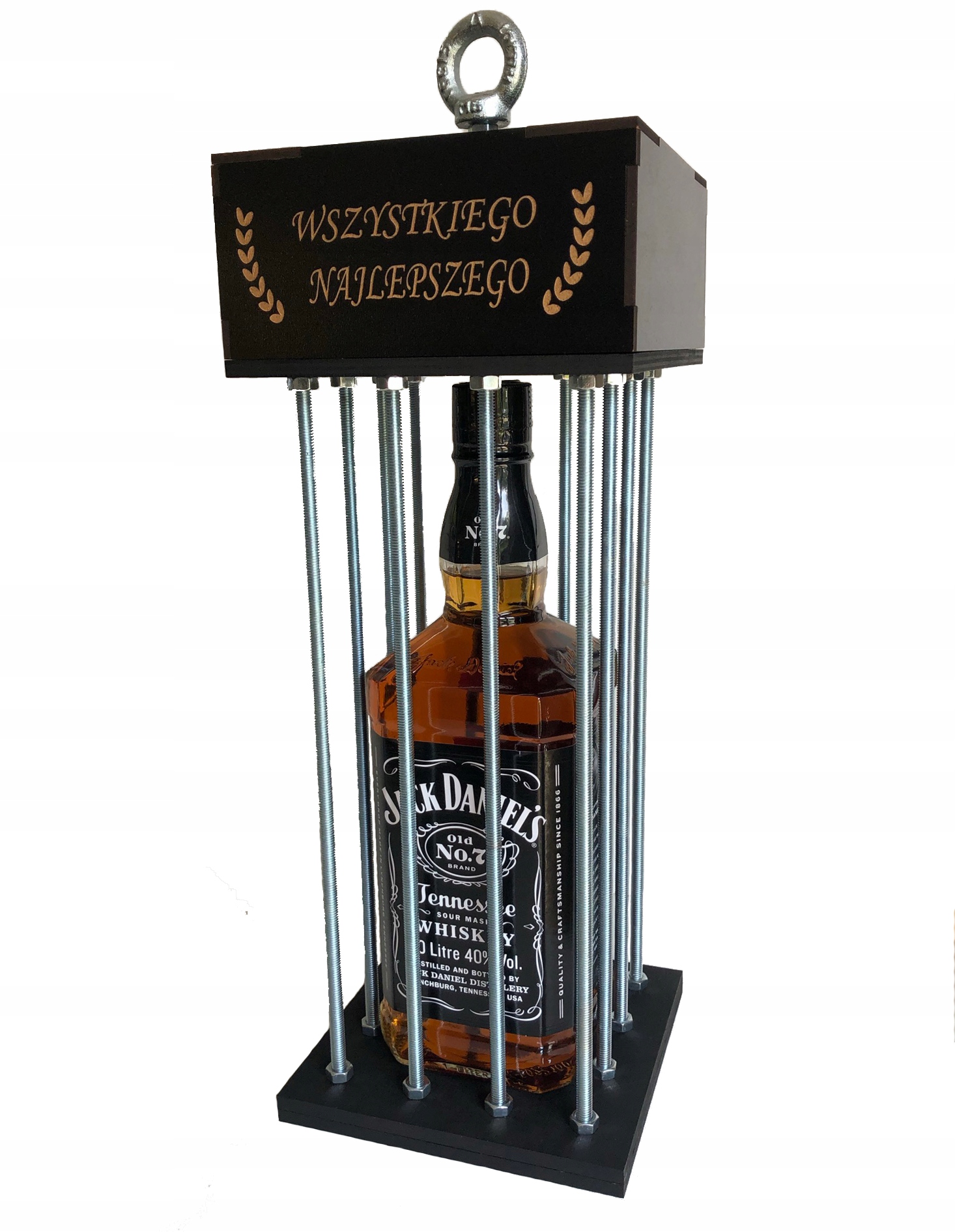 

Klatka Na Alkohol Urodziny Święta Grawer 120 Nakr