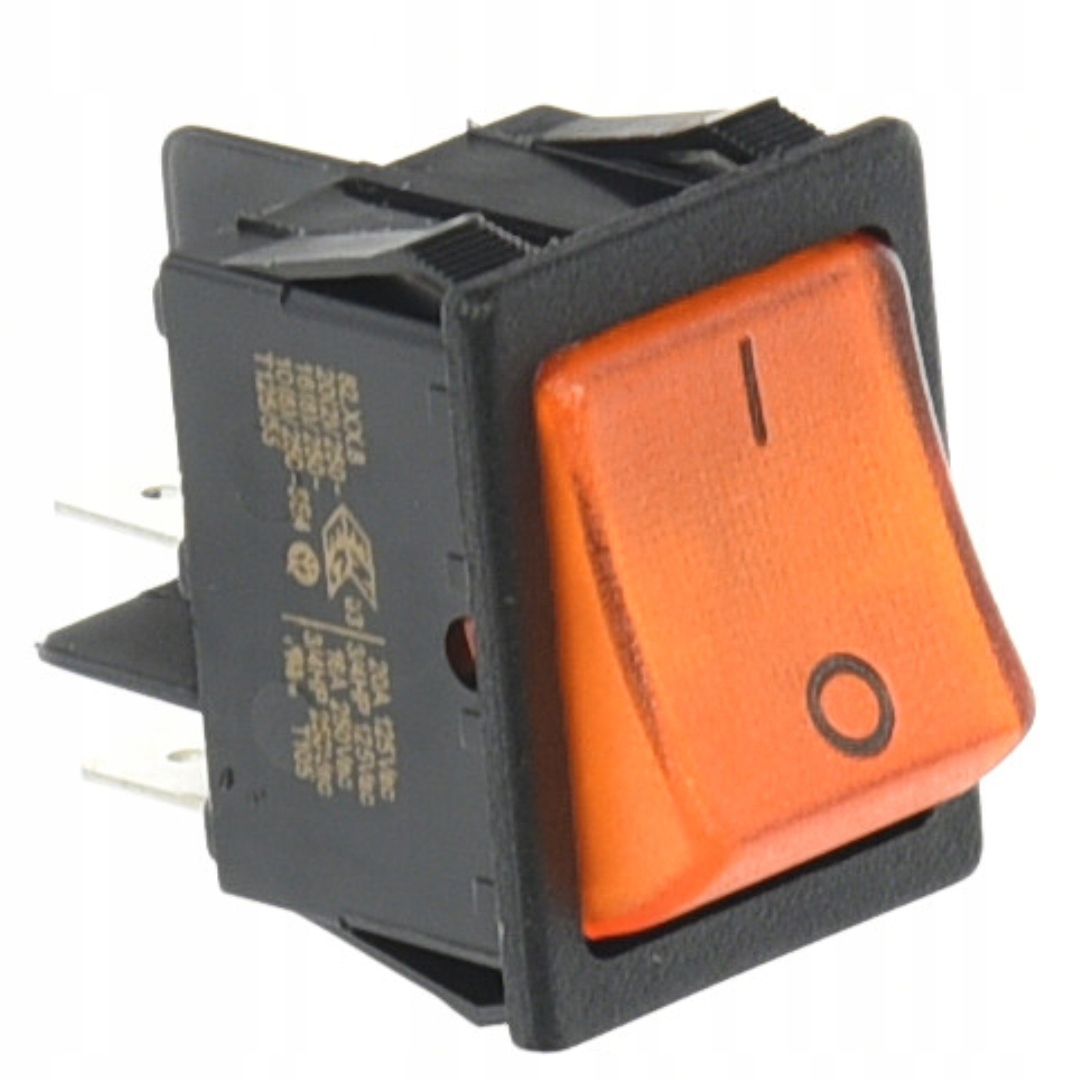 

Przełącznik kołyskowy 30x22mm 250V 16A 2NO 0-I