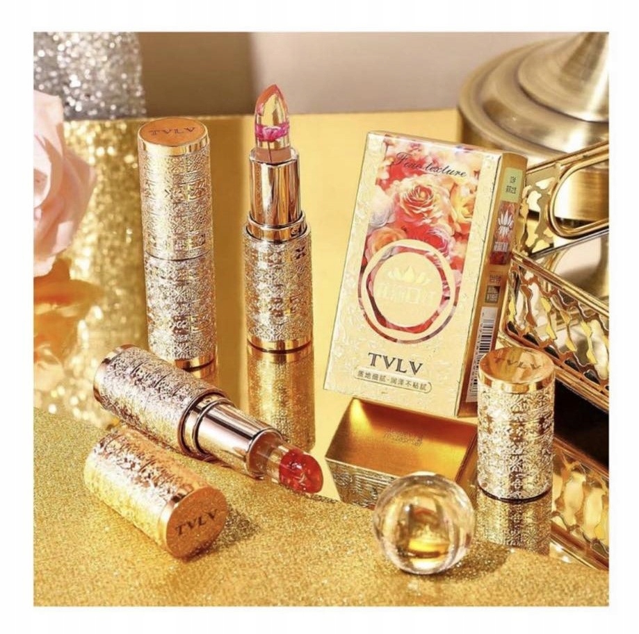 POMADKA DUBAJ Żelowa z kwiatkiem utleniająca pomysł na PREZENT TVLV 03 Kolor różowy