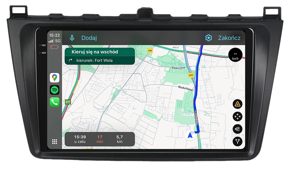 Mazda 6 Rádio Navigace Android Carplay TS20 2K 12GB+256GB UIS7870