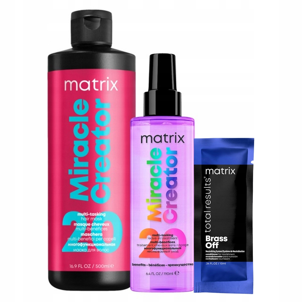 Matrix Miracle Creator maska a víceúčelový sprej na vlasy Dárek