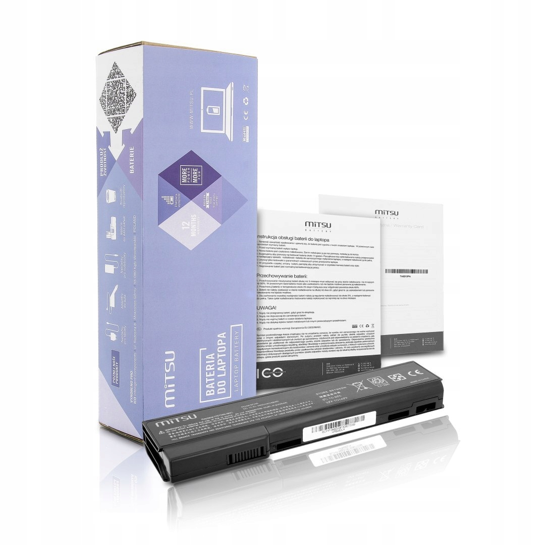 Baterie Mitsu pro Hp EliteBook 8460p, 8460 W