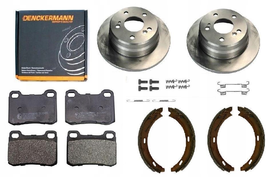 Kotouče Čelisti Mercedes 190 W201 Zadní Sada