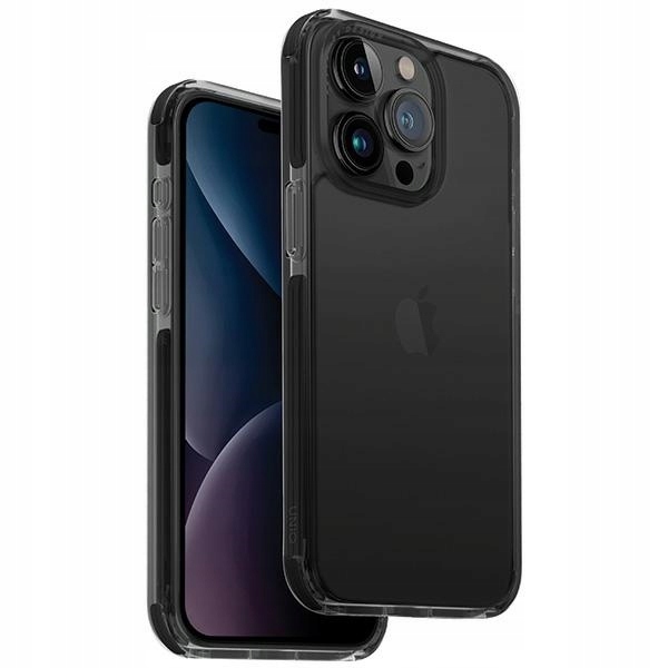 Uniq pouzdro Combat iPhone 15 Pro Max 6.7" černé/karbonové černé