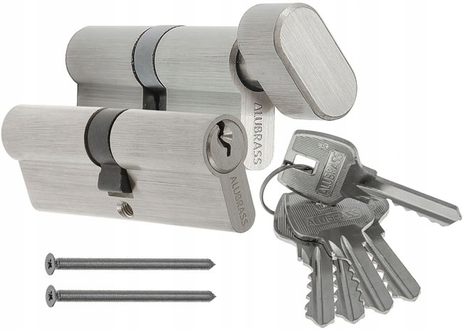 

Komplet Wkładek 50/50+G50/50 SYS.5KL Nikiel Satyna