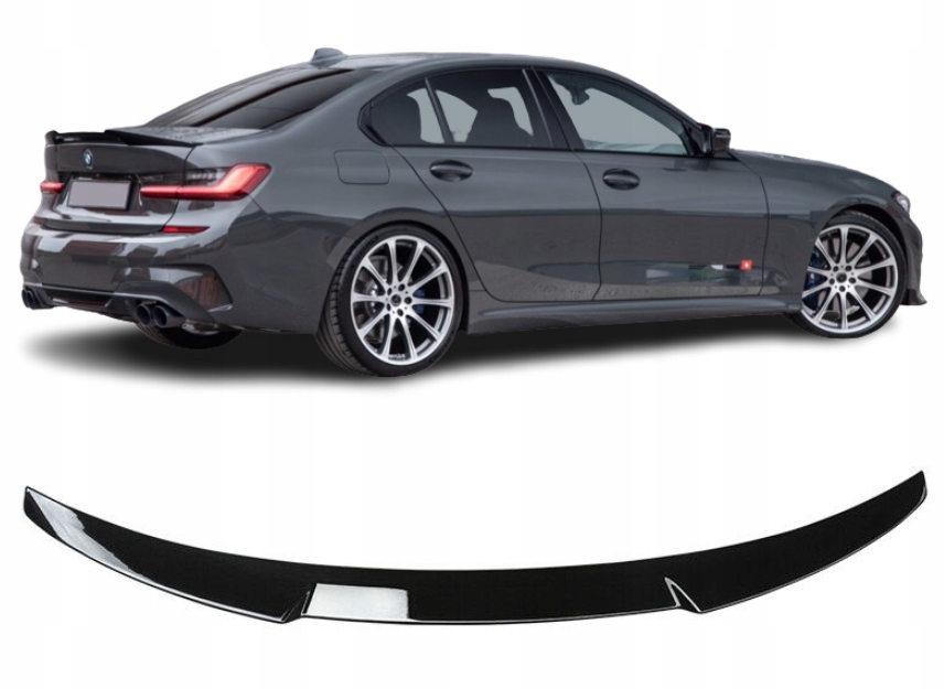 Spoiler Víka Zavazadlového Prostoru Ala M4 Styl Spoiler Letka Černý Lesk Pro Bmw G20