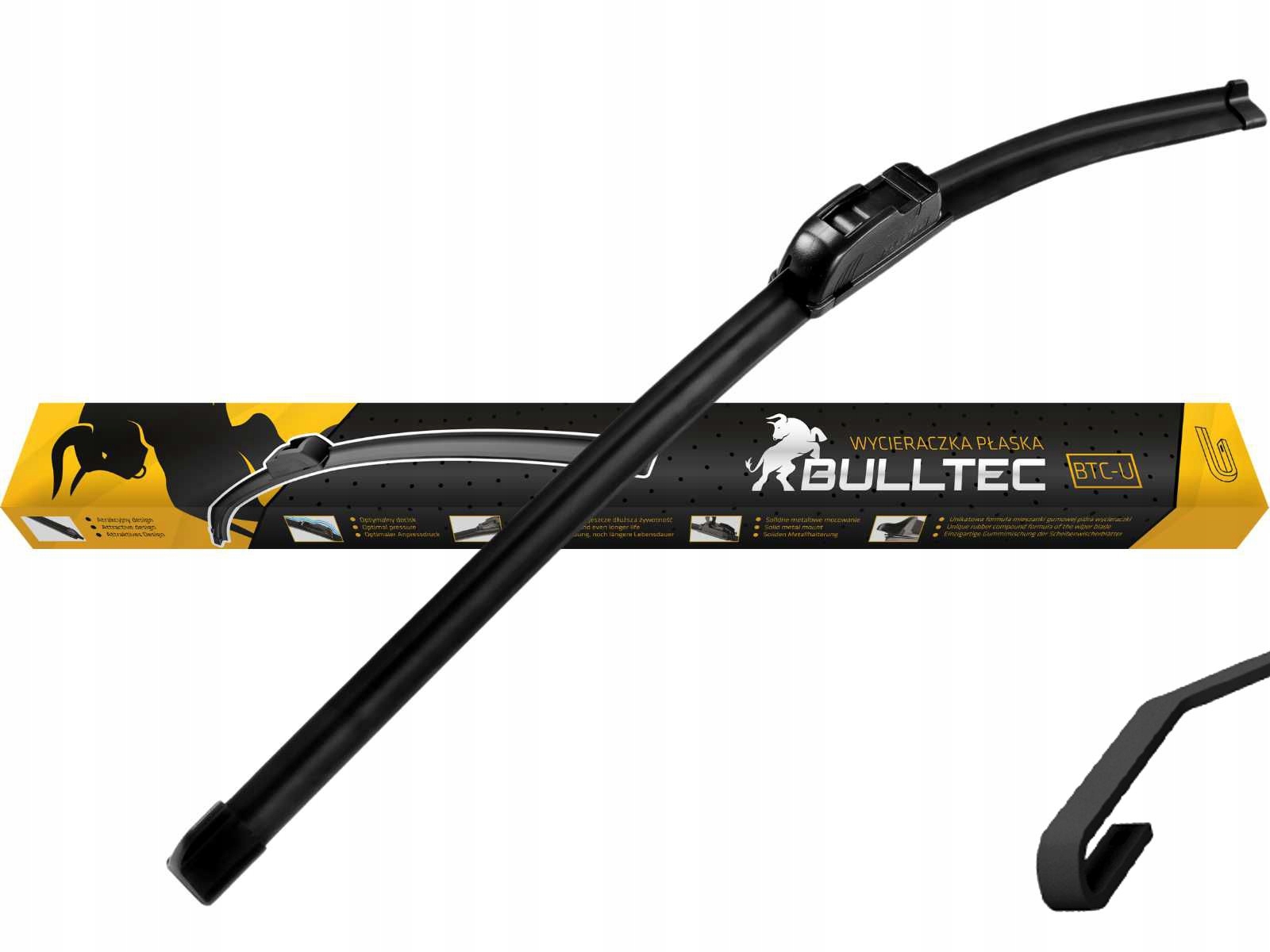 

Wycieraczka płaska U hak Bulltec Btu 480 mm/19cali