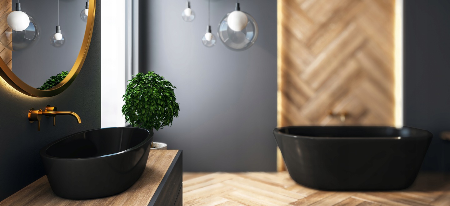 Umywalka Ceramiczna Nablatowa DEMI WHITE BIAŁA REA Linia Demi Slim