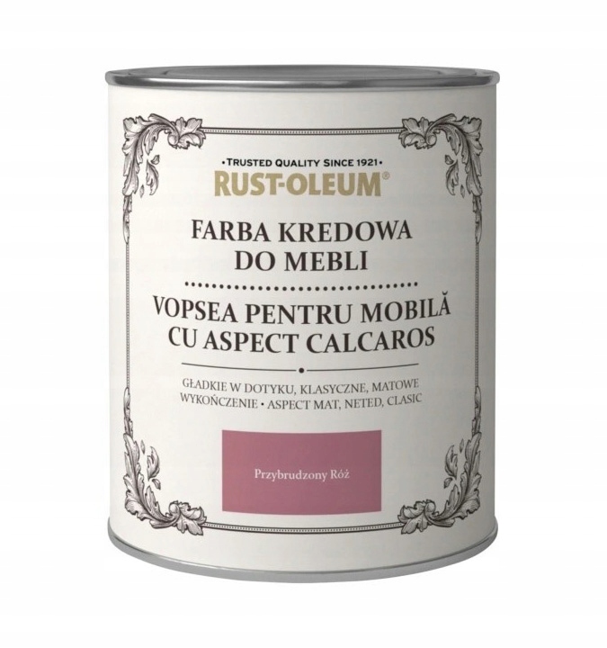 FARBA KREDOWA DO MEBLI RUSTOLEUM RÓŻOWY 125ML