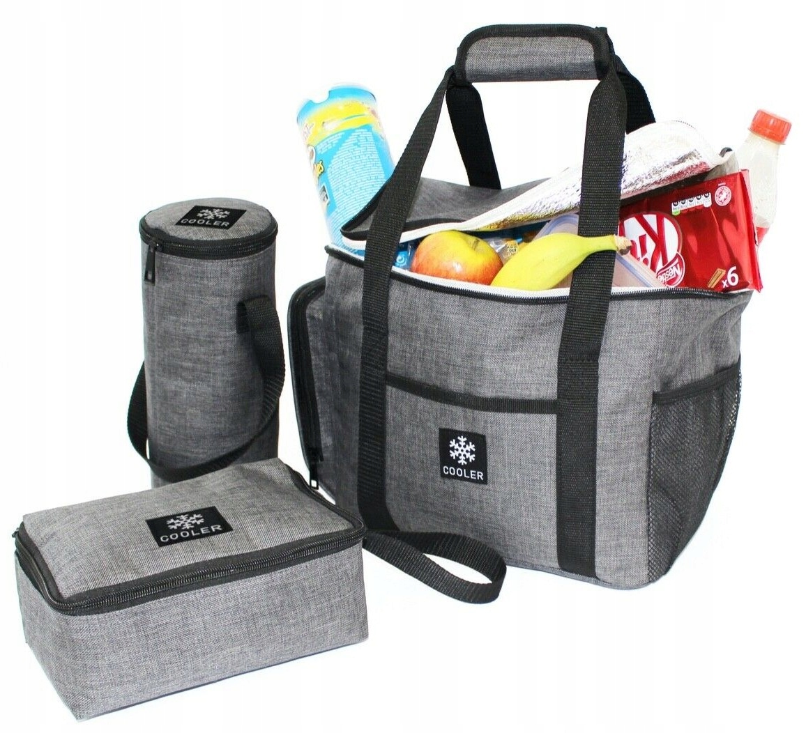 

Zestaw 3w1 Torba Termiczna+lunchbox+pokrowiec LB06