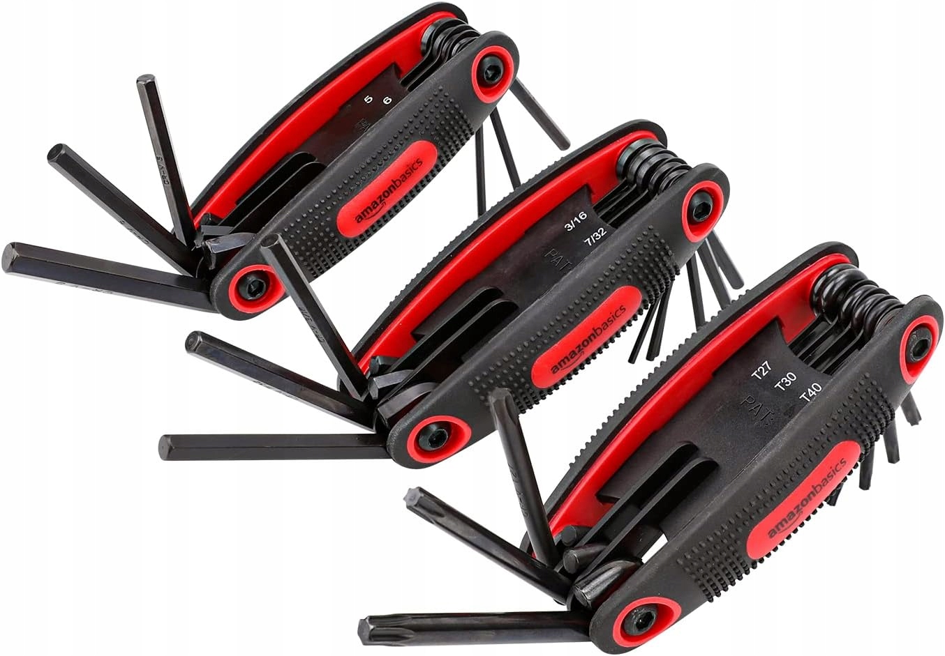 Zestaw Kluczy Imbusowych 25SZT Metryka Calowe Torx Etui