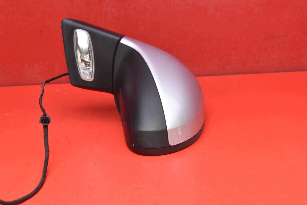 mirror left silver EU 014342 PEUGEOT 207 1 and 06-09 5+2 PIN