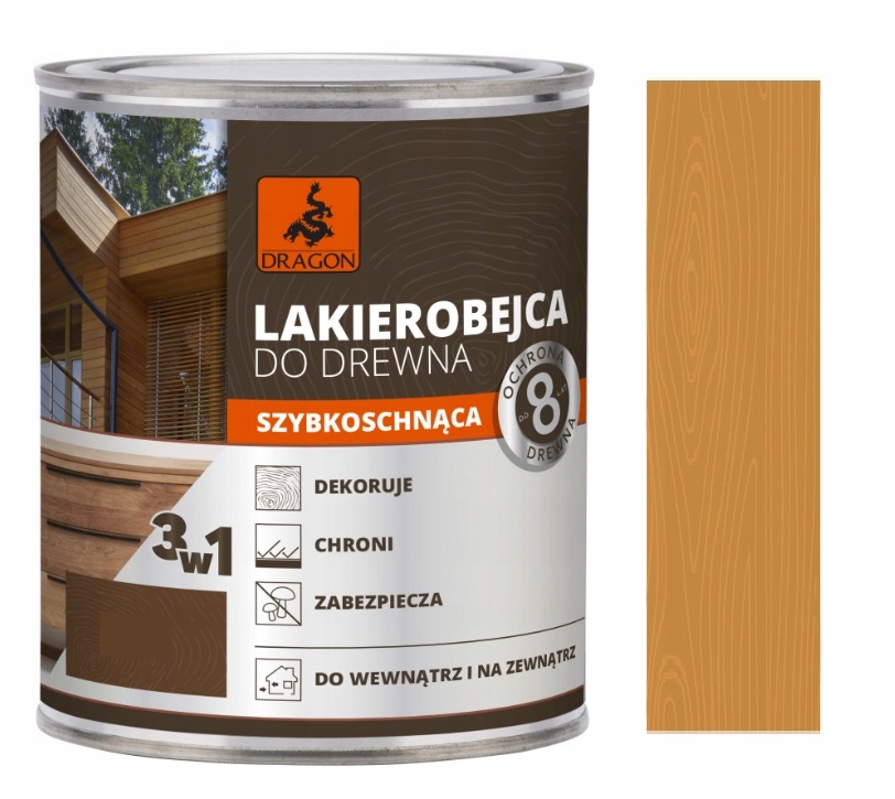 Dragon Lakovací Nádoba 3V1 5L Dub Světlý