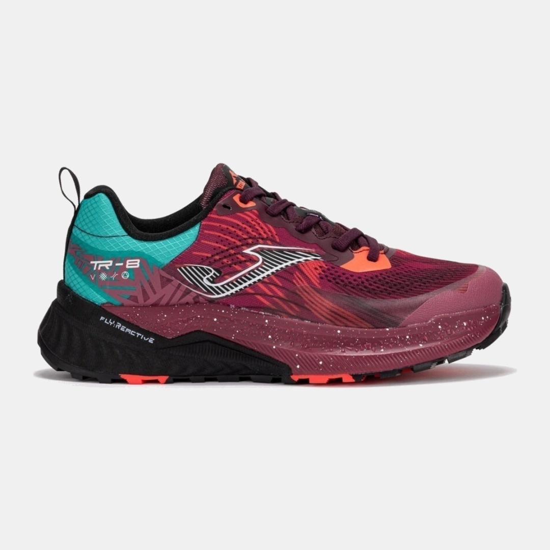 Buty trailowe do biegania w terenie Joma TR-8 męskie bordowe r.43