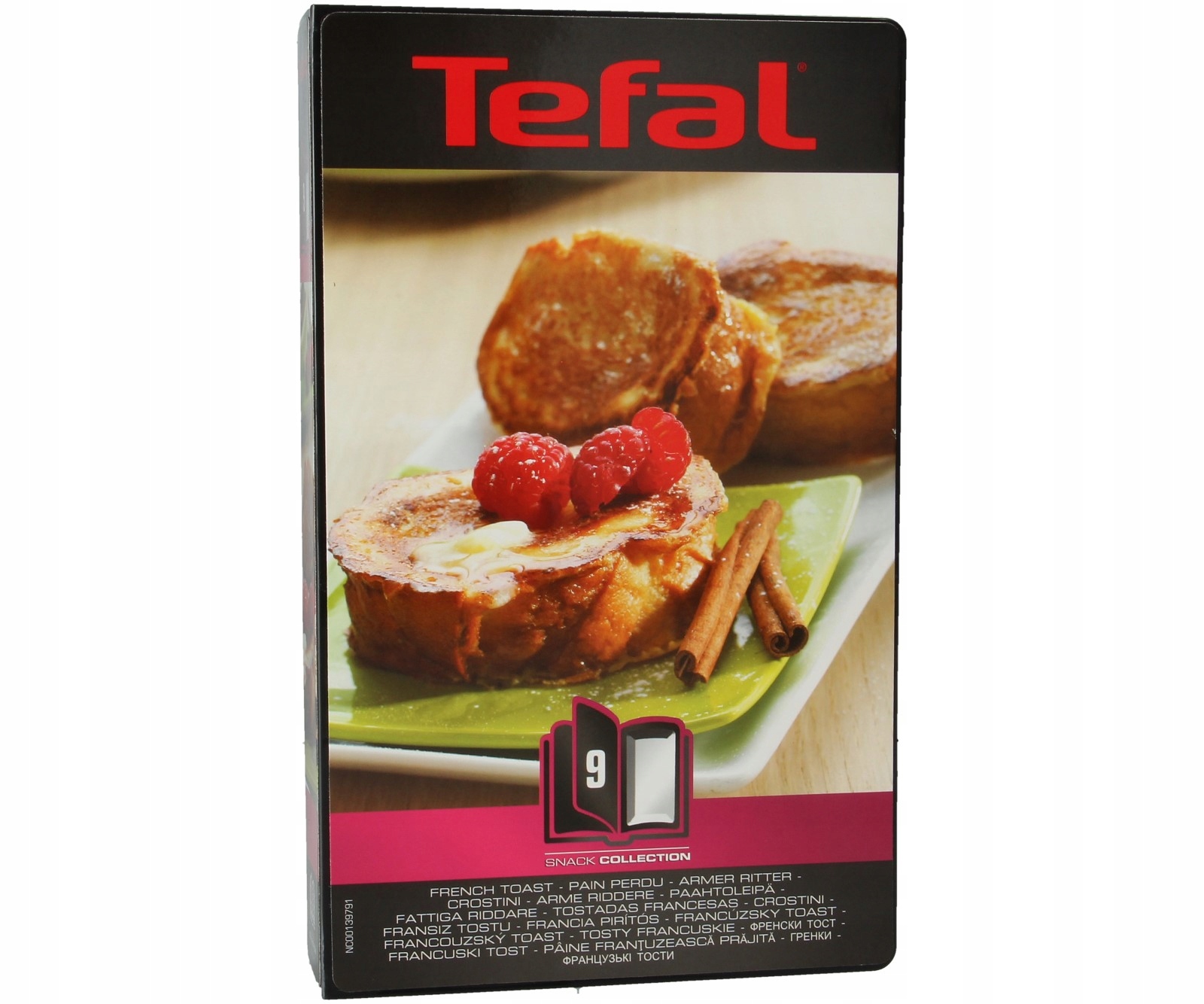 

Płyty Tefal Xa 800912 Snack Collection Tost French
