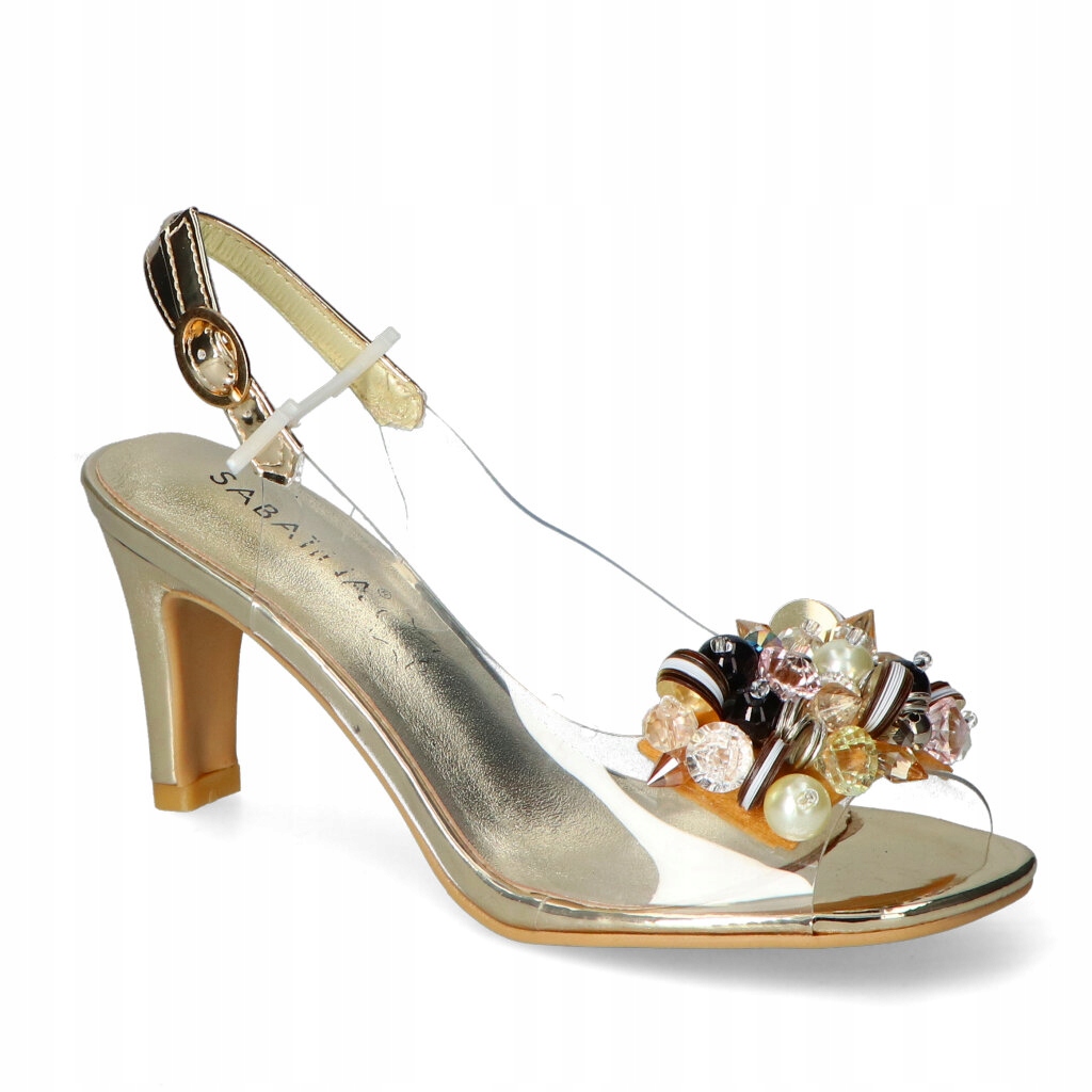 Sandály Sabatina 1014-570 Zlaté 36