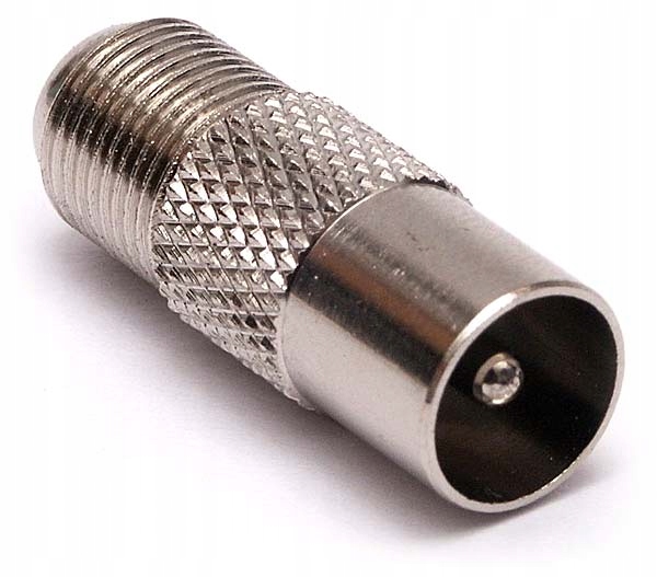 

Gniazdo F przejściówka wtyk antenowy F męski Tv