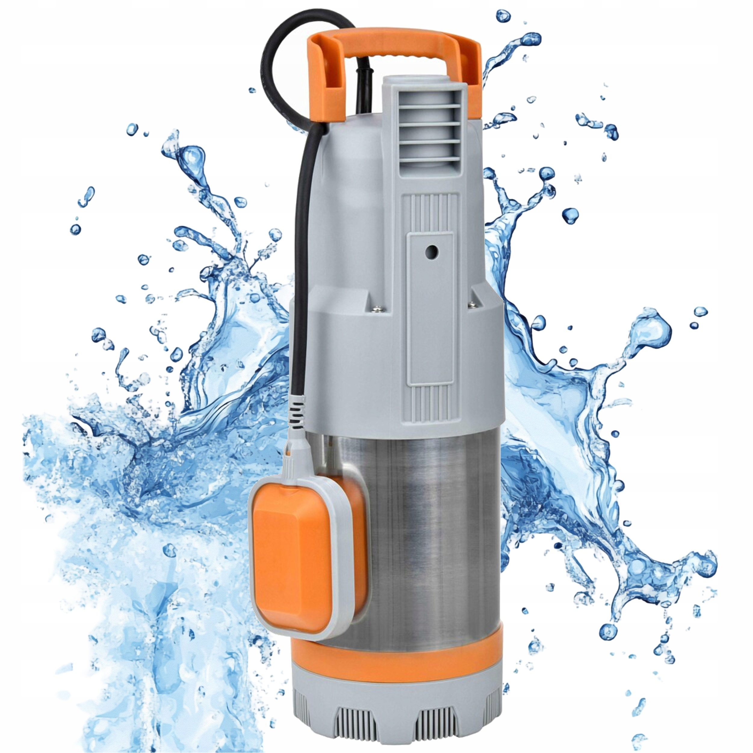 Ponorná Pumpa S Plavákom Iboprom 1000 Inox Do Vody A Jazierka