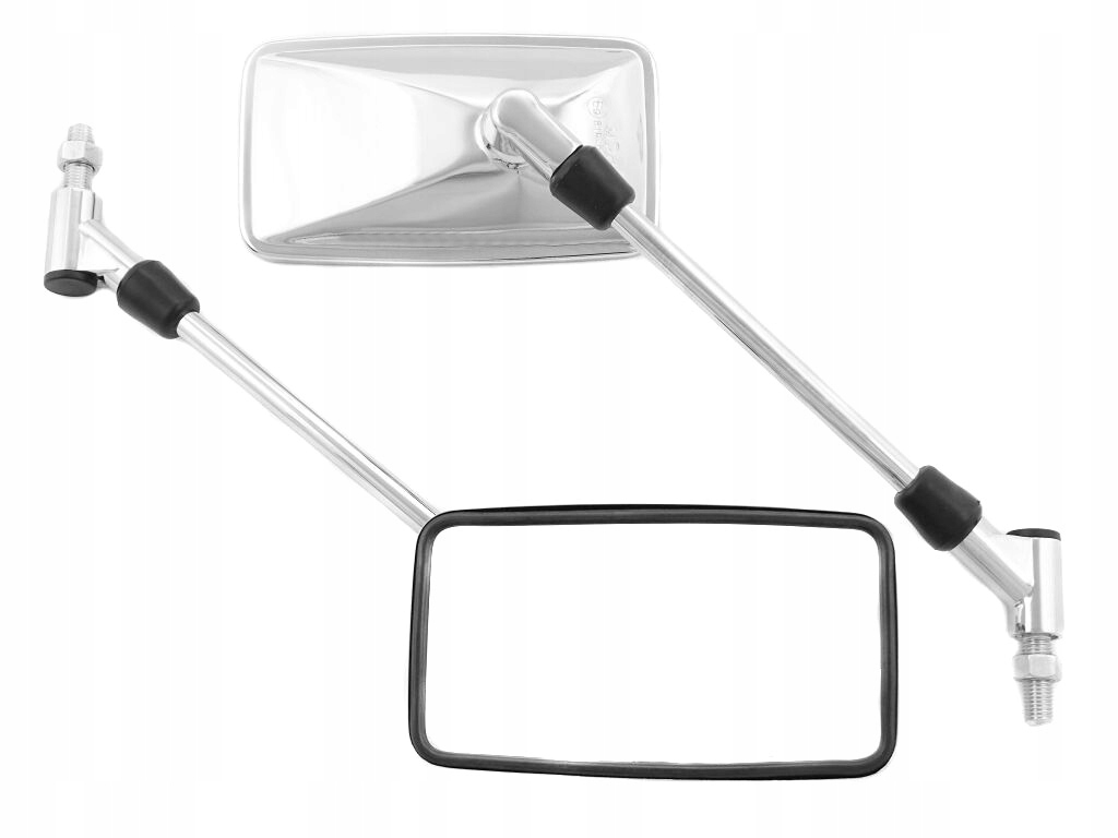 LU-459 - ХРОМОВАНІ ДЗЕРКАЛА KAWASAKI EL BN 125 250 ELIMINATOR