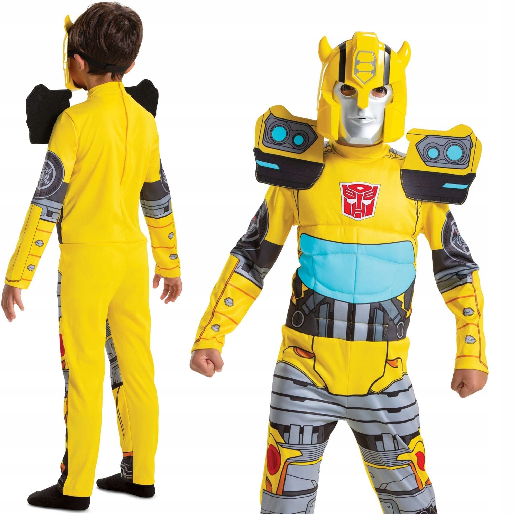Kostium Bumblebee Transformers Disguise r. 110- 122 Disguise