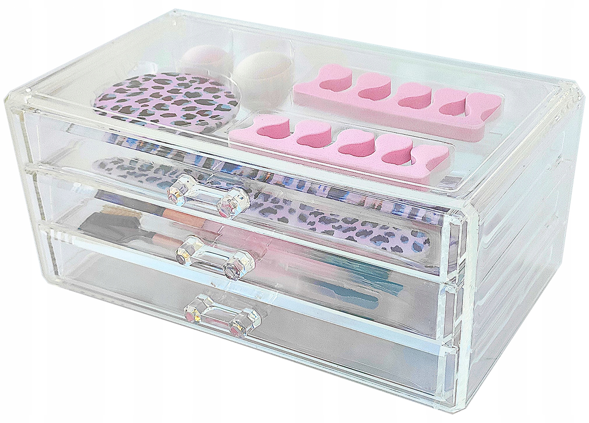 Organizér S Příslušenstvím A Manikúrními Potřebami Na Líčení Dárek Pro Ženu