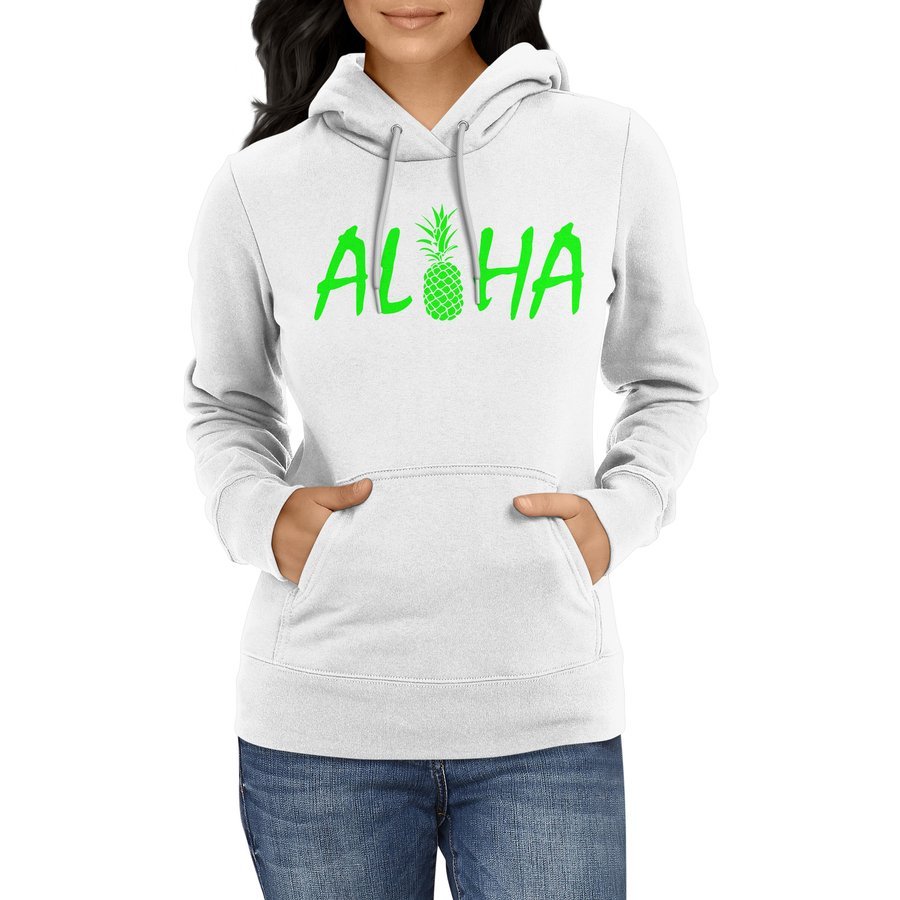 

Bluza damska Lato Aloha wakacyjna, biała L