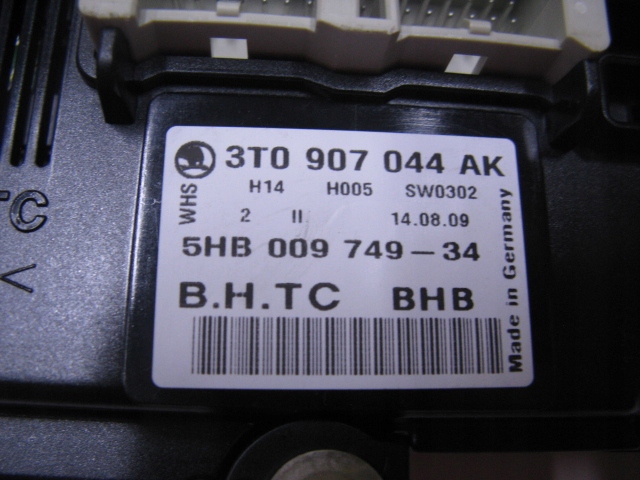 Unite commande clima SKODA OCTAVIA II LIFT