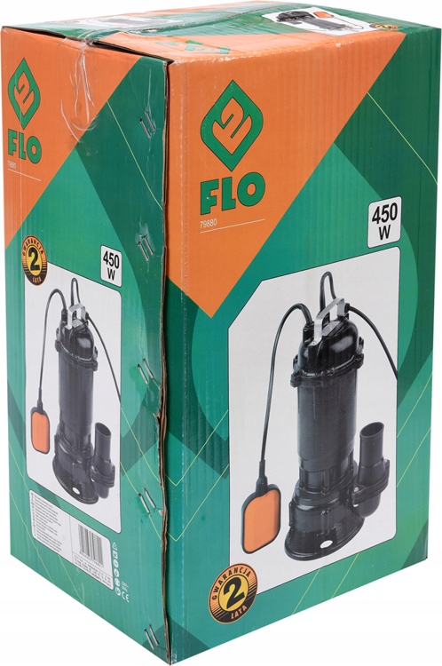 POMPA DO SZAMBA WODY BRUDNEJ 450W ZANURZENIOWA Kod producenta 79880