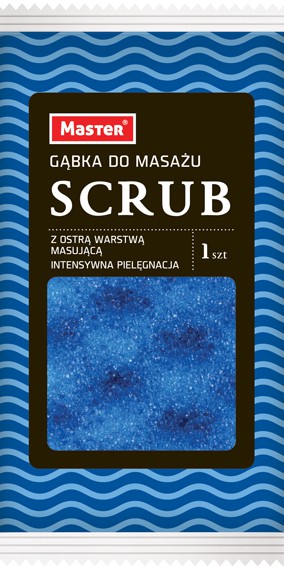 

Gąbka Kąpielowa Masaż Peeling Master