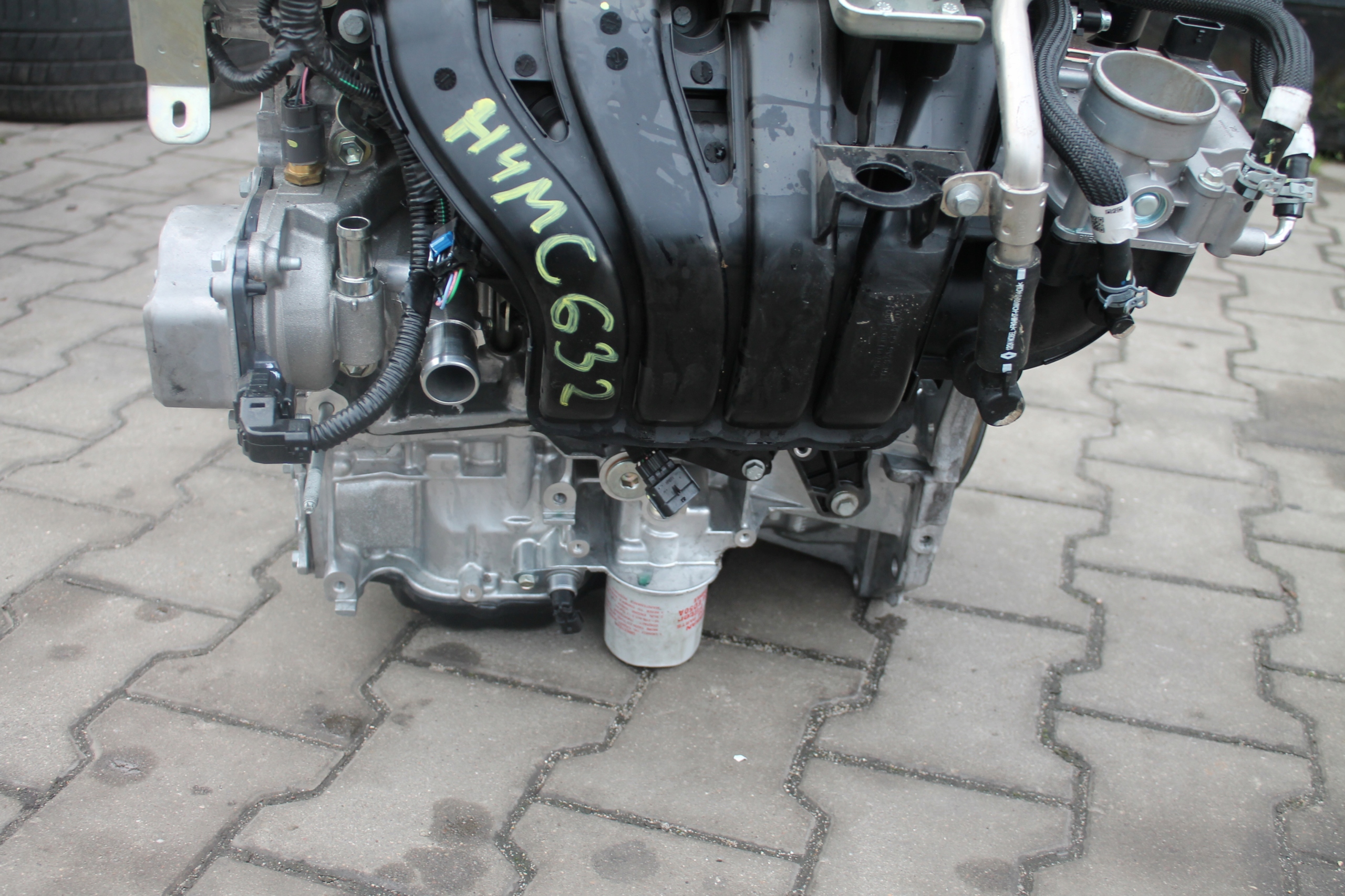 engine complete RENAULT H4MC632 8TYS KM
