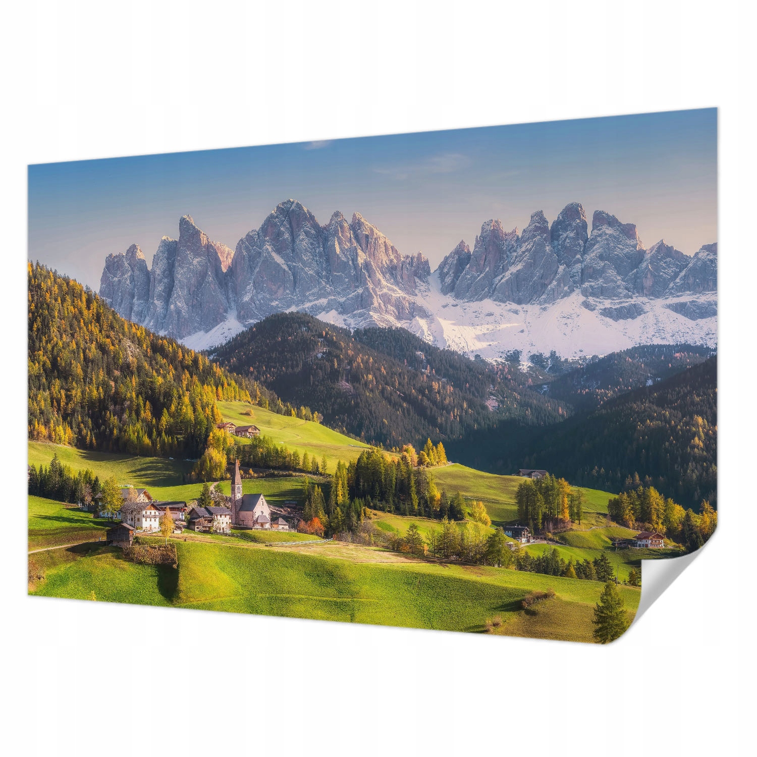 Fototapeta Samolepicí Elegantní dekorace horského domu Krajina 104 x 70 cm