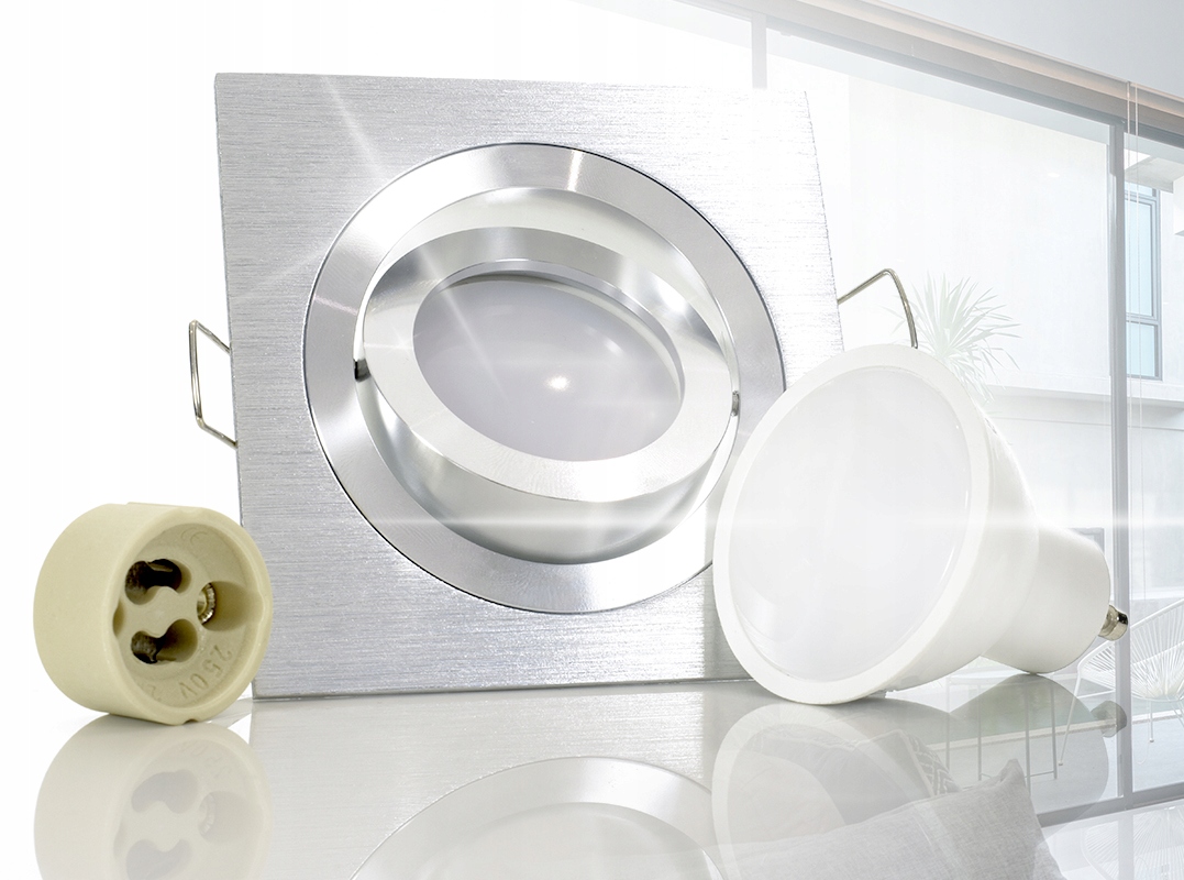 26xŻarówka GU10 LED 3,5W+ramka halogen na podbitkę Rodzaj oprawa