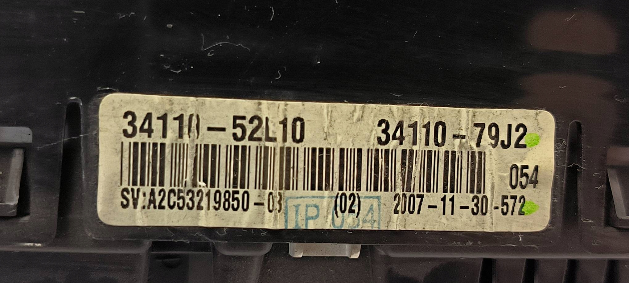 dials clock 34110-79J2 SUZUKI SX4