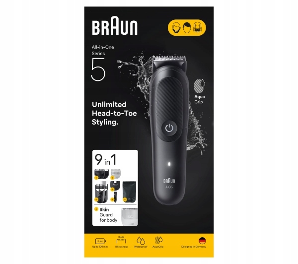 Zastrihávač fúzov Braun 5 AIO5540