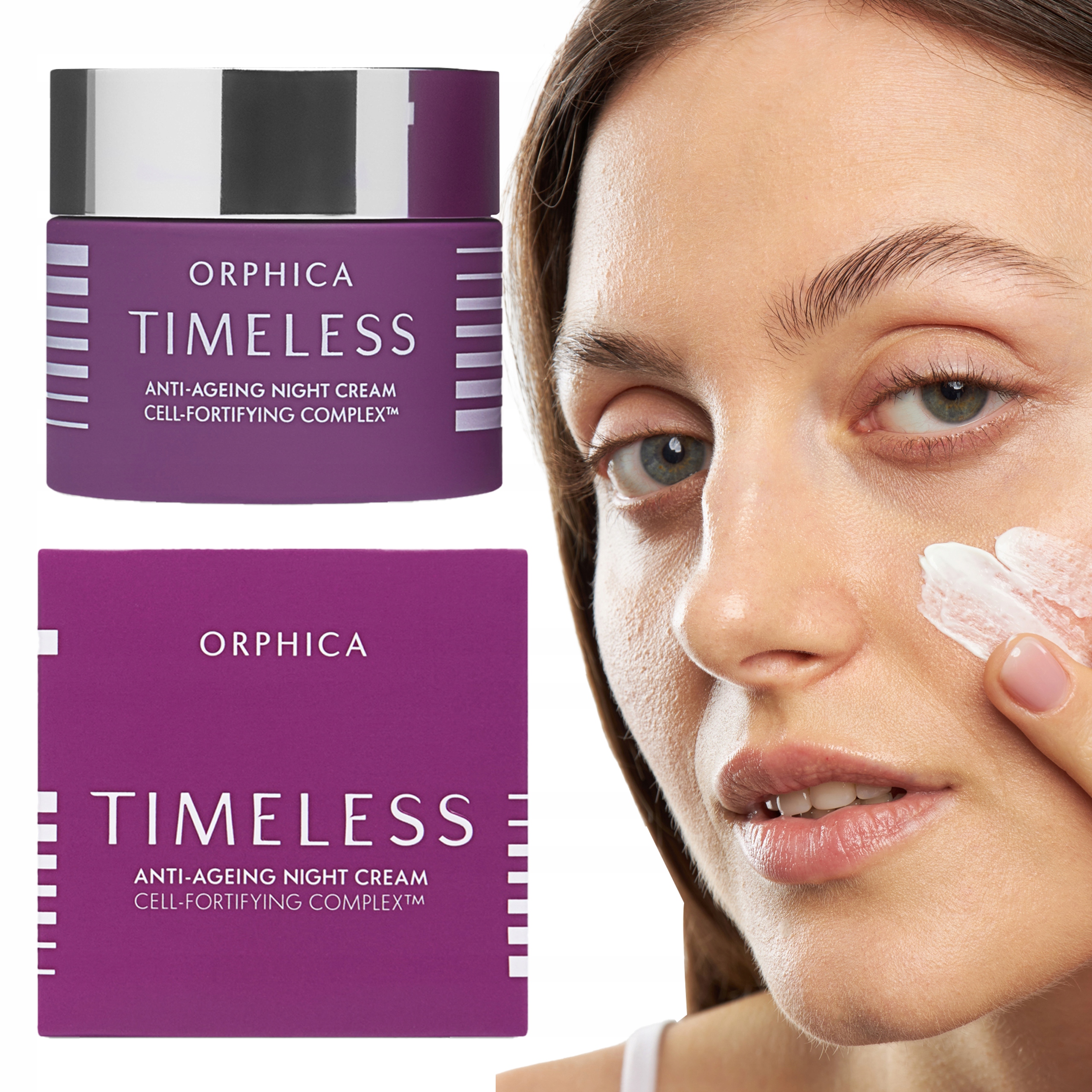 Noční Krém na obličej s hlubokými omlazujícími vráskami Orphica Timeless