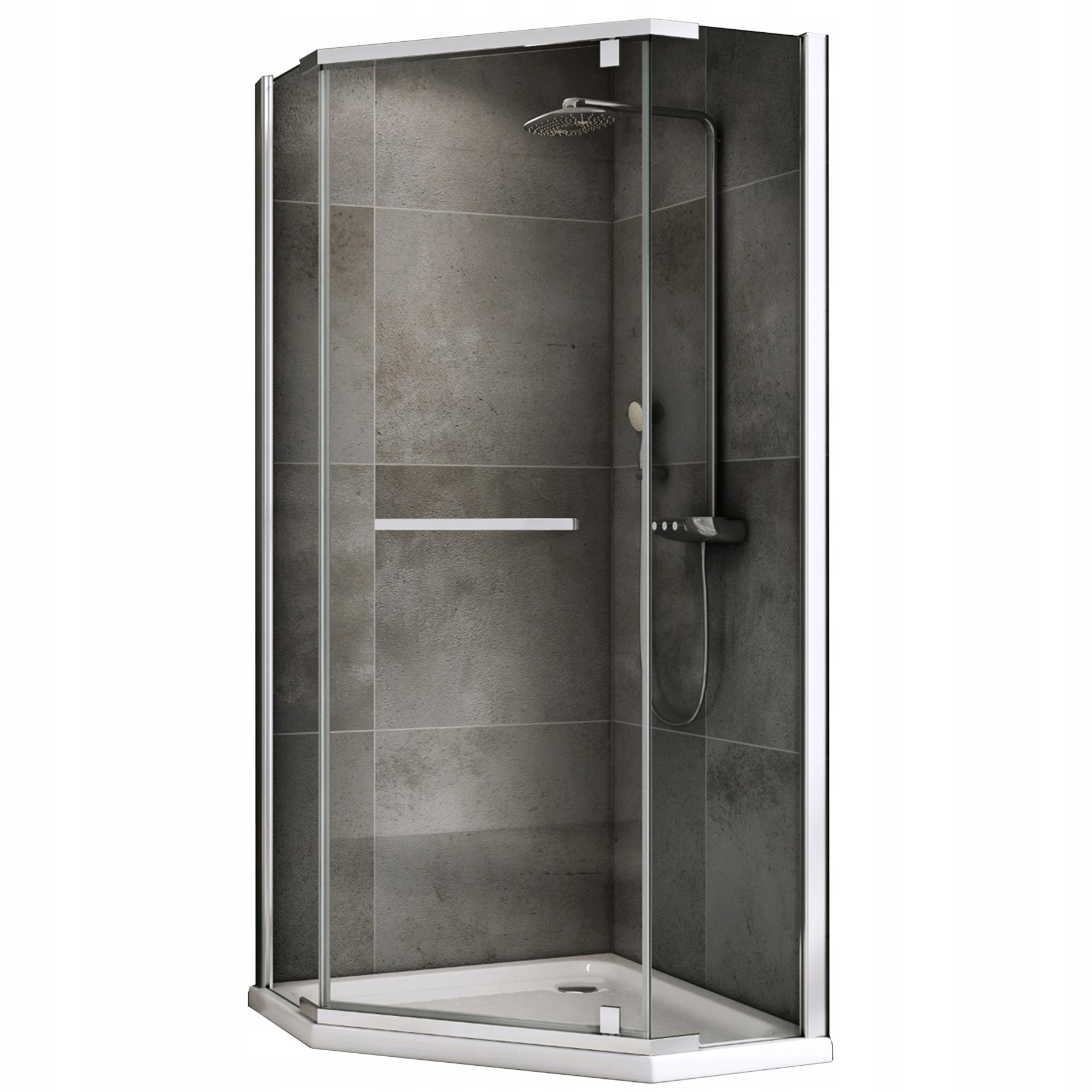 Sprchový Kout Pětiúhelníková DS501 100x100 8 mm