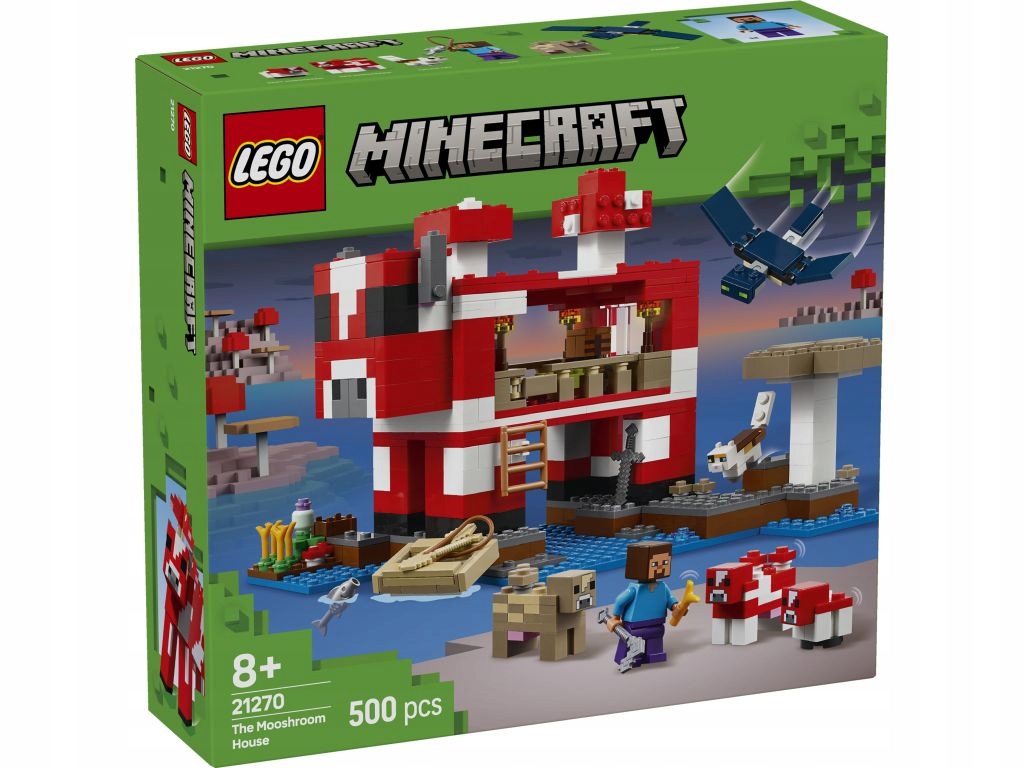 Lego 21270 Minecraft Dům houbové krávy