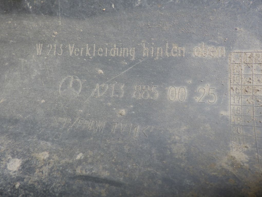 MERCEDES E klasse W 213 sedan 16- stoßstange hinten