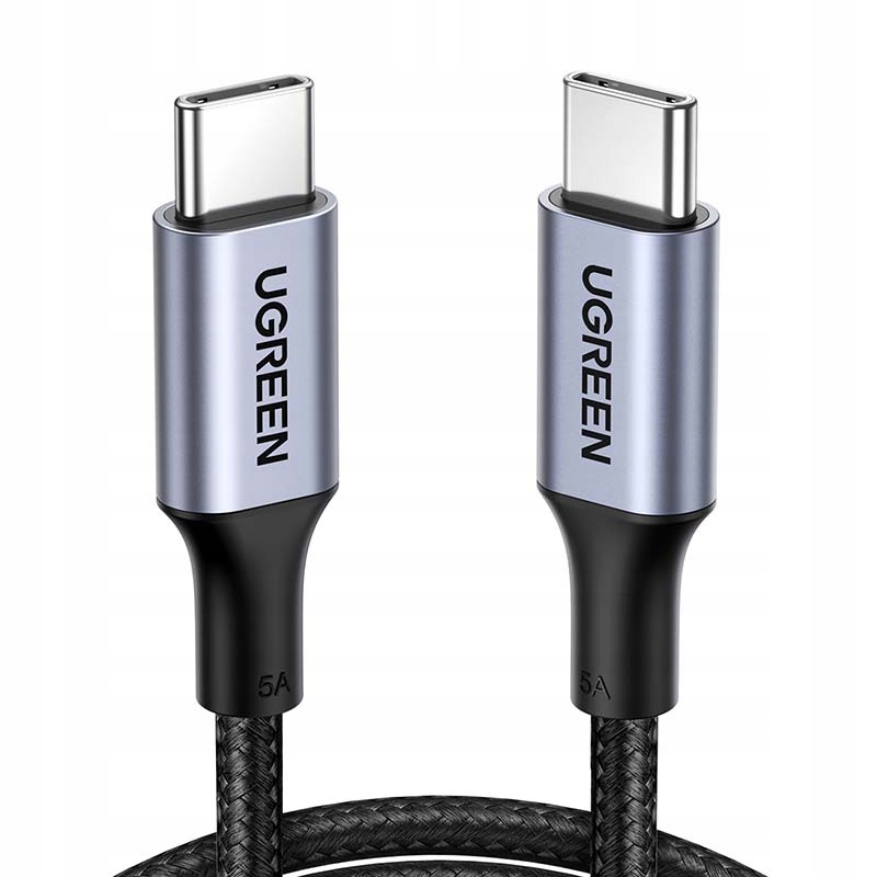 Kabel Usb-c do Usb-c Ugreen US316, 100W, 1.5m (czarny)