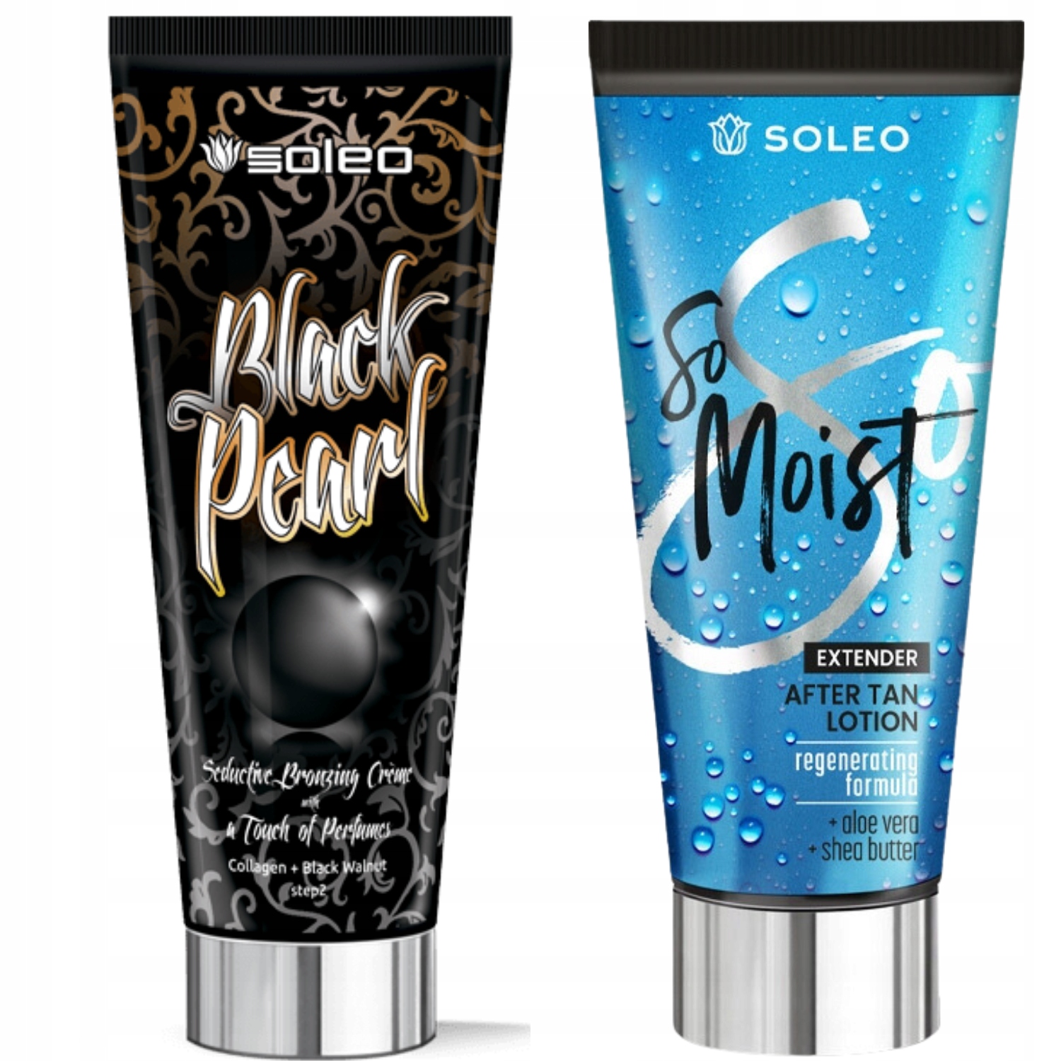 Soleo Black Pearl So Moist po opalování Bonus