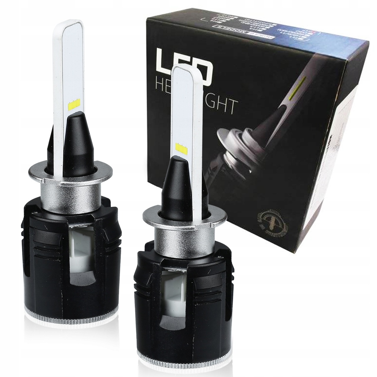 Led žárovky Slim H3 B5 Csp Seoul 12/24V Den/noc