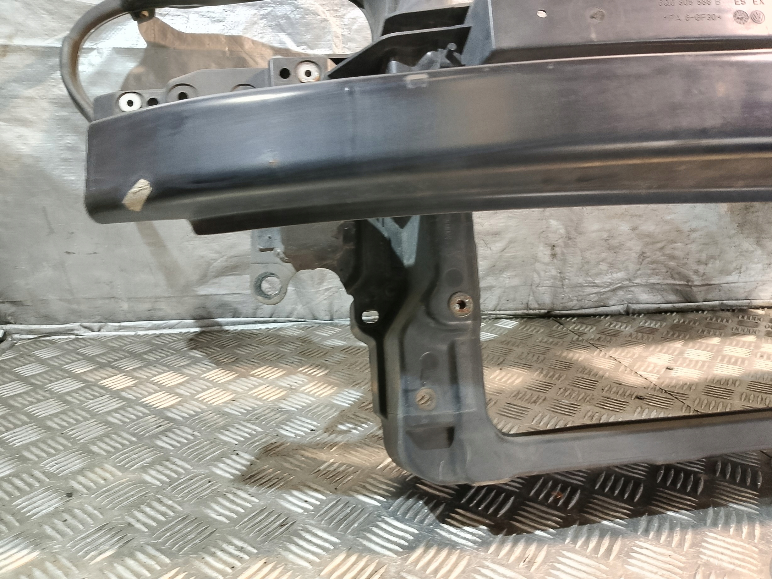 support panel for radiators + bumper support VW POLO 9N 1.4 TDI 6Q0805588B