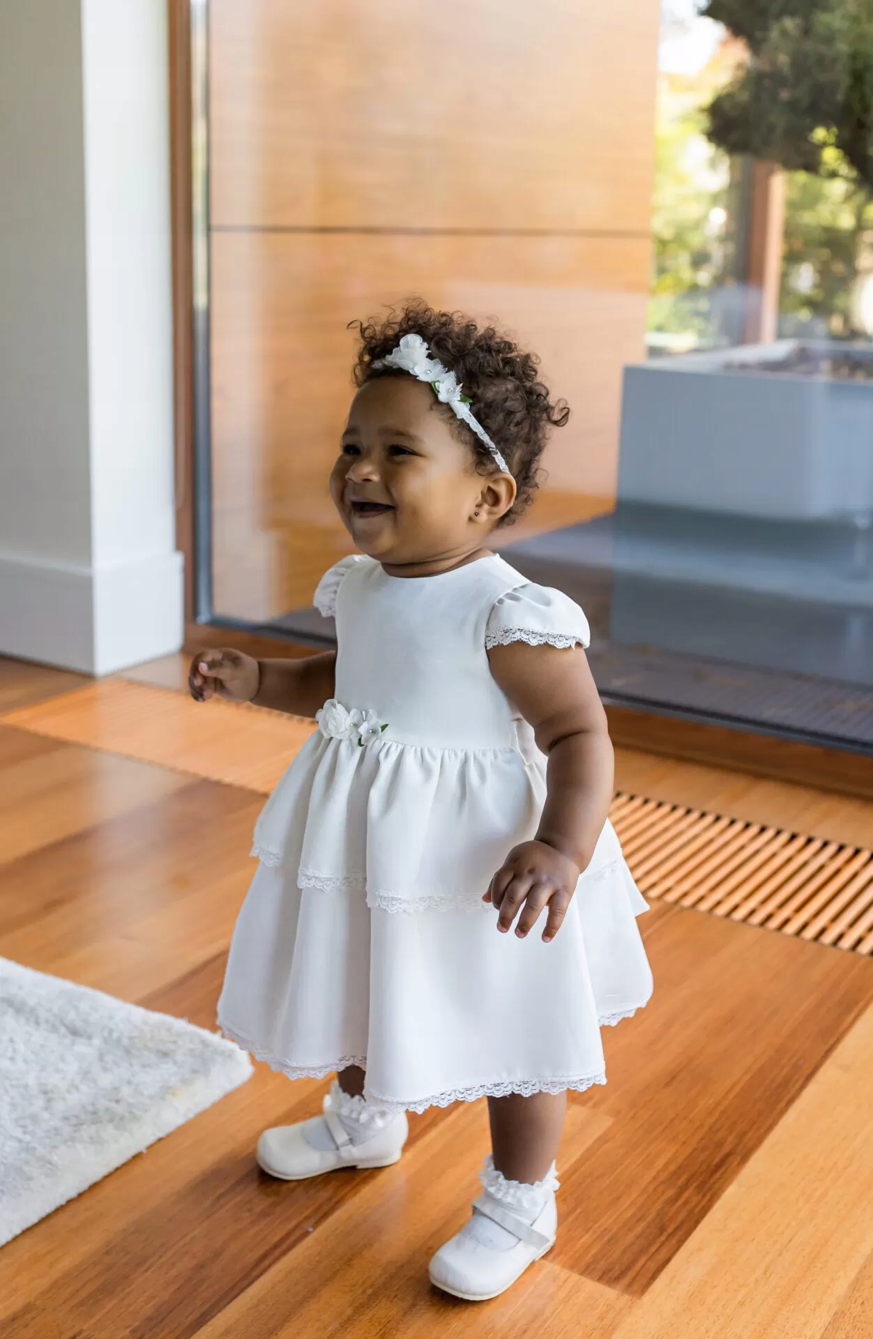 SUKIENKA WANESSA Z KRÓTKIM RĘKAWEM - 86 Rozmiar 86