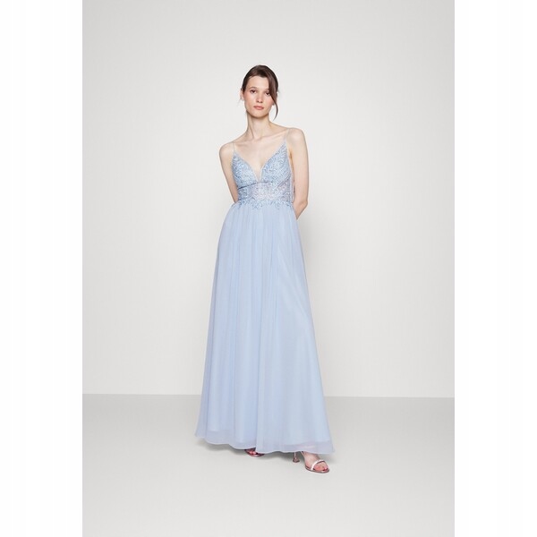 Maxi Šaty s kamínky Mascara 38