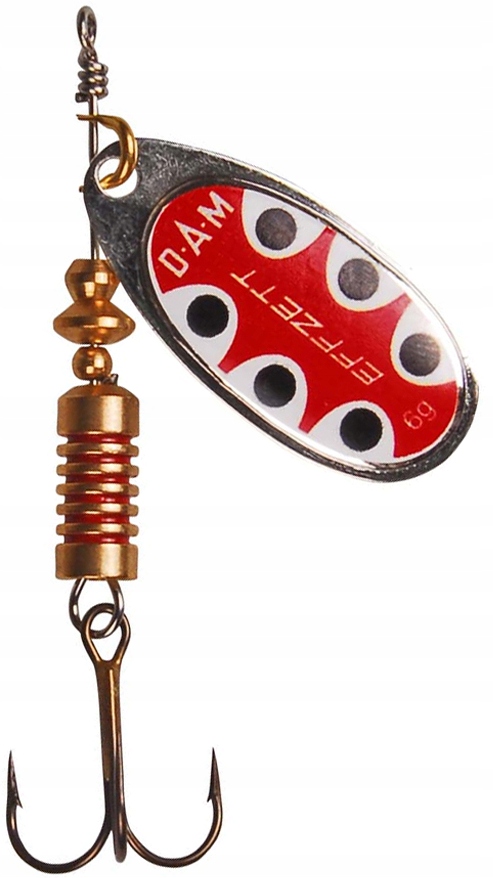 Błystka Obrotowa Dam Standard Spinner Silver 4 10g