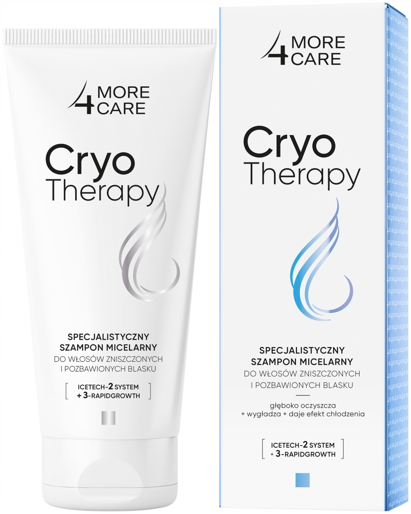 

More4Care Cryotherapy szampon micelarny nawilża
