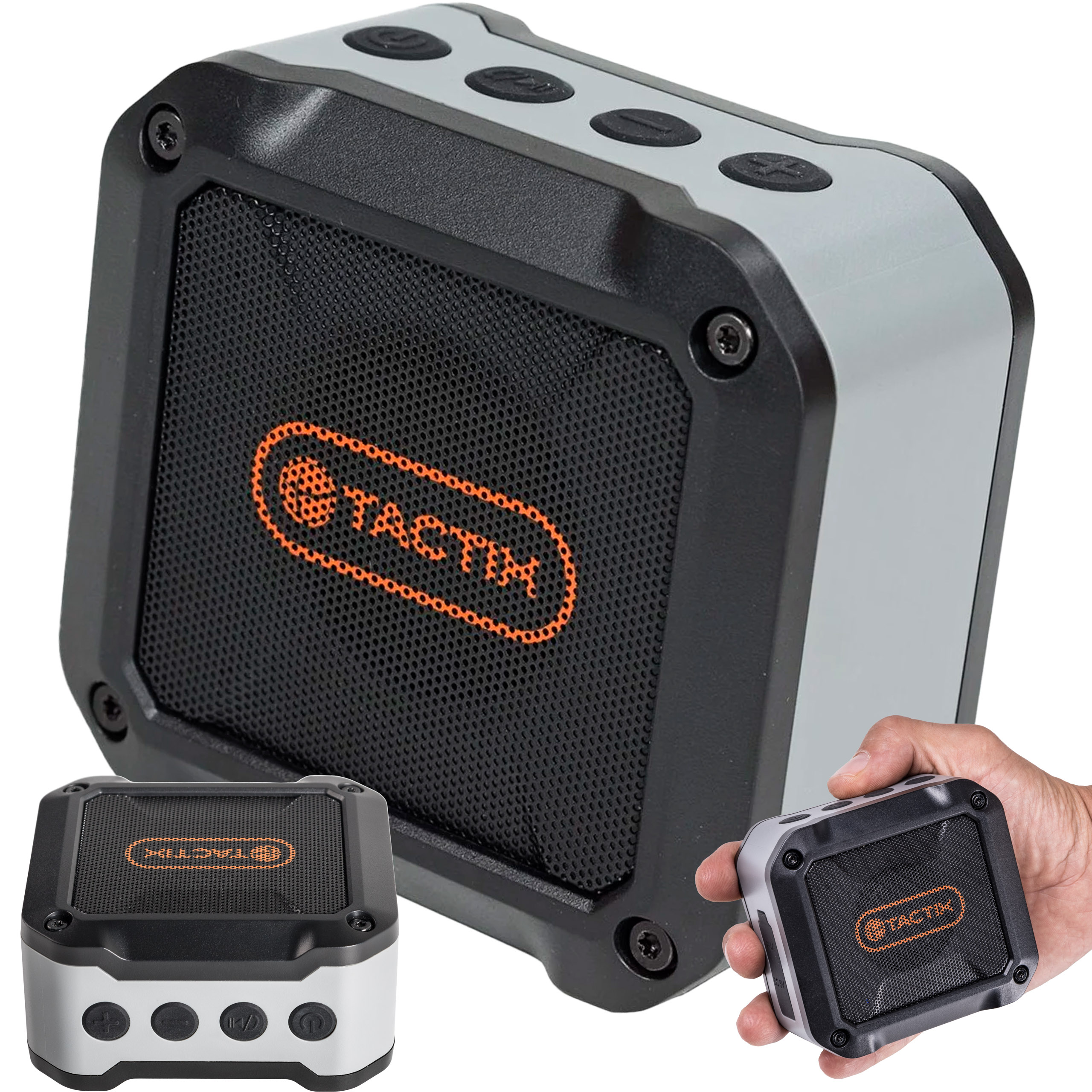 Bluetooth reproduktor Li-on venkovní Mikrofon pro telefonní hovory IP55 magnet Tactix