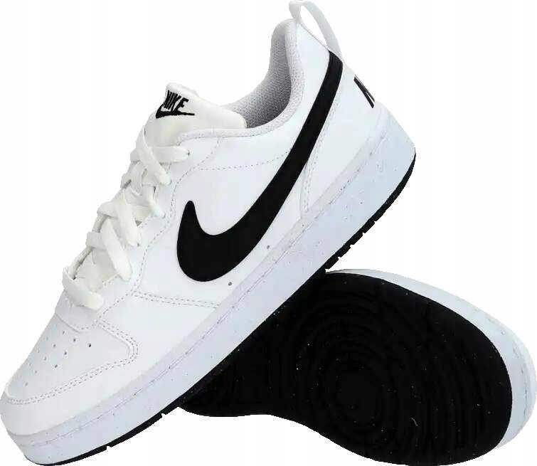 Dětská lifestylová obuv Nike Court Borough Low Recraft nízká bílá2