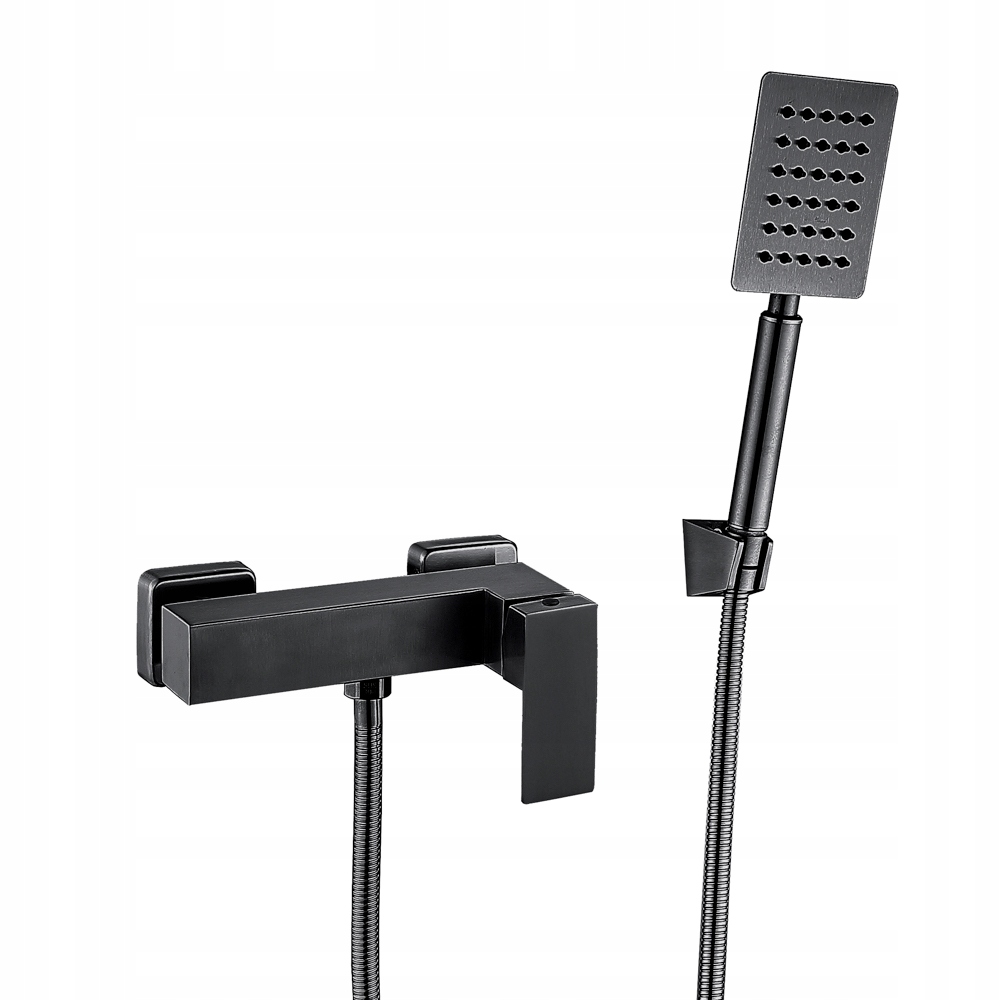 Sprchové batérie Wezer PRO5B-02-BLACK s sprchovým setom